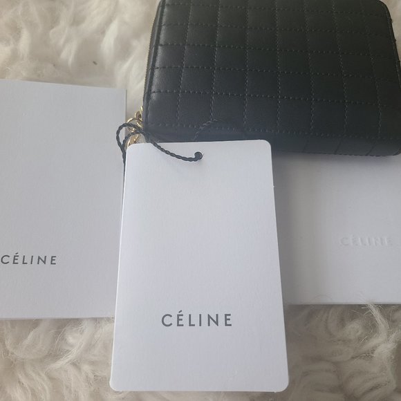 Celine Compact Quilted wallet - Picture 5 of 5
